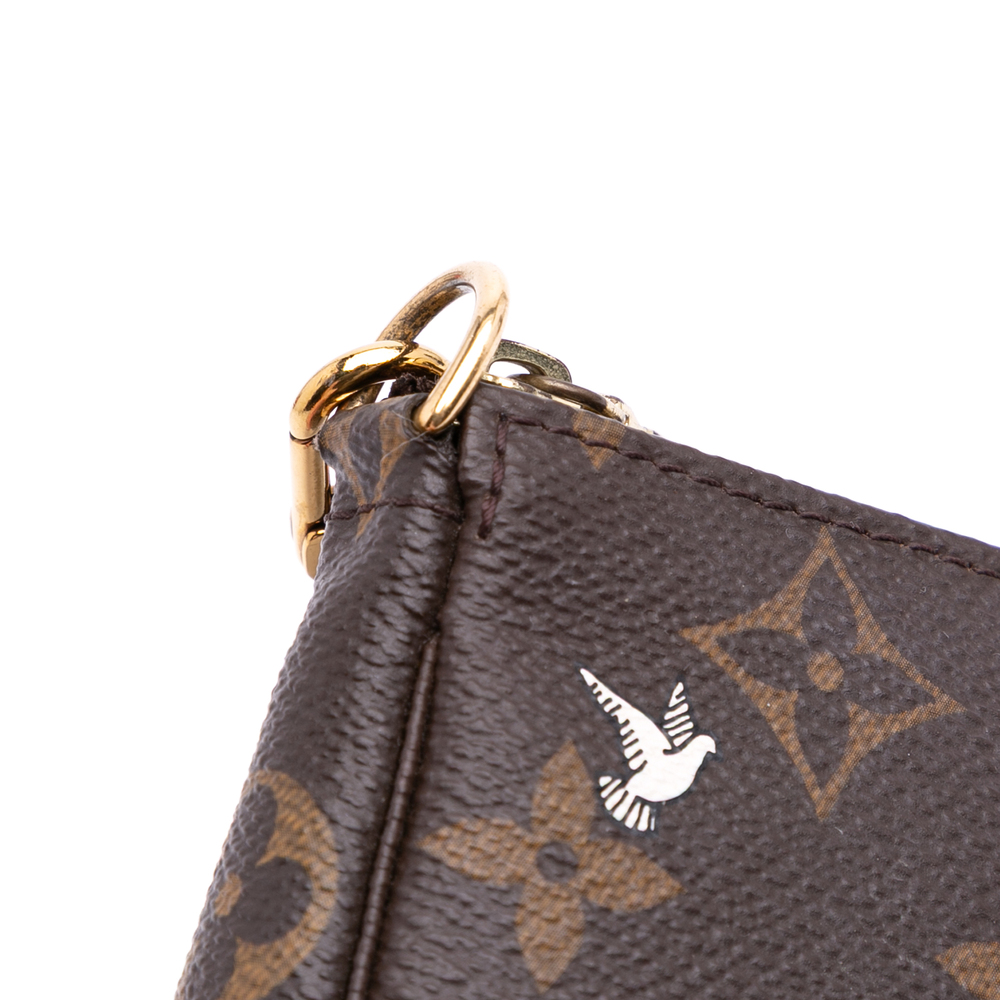 Pre-Loved Louis Vuitton Monogram Evasion Illustre Mini Pochette Accessories - Picture 9 of 10